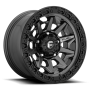 Aluminum Wheels 20X10 Covert D716 5 On 127 Matte Gunmetal Gray Black Bead Ring 71.5 Bore -18 Offset Multi Spoke Fuel Off Road Wheels