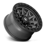 Aluminum Wheels 20X10 Covert D716 5 On 139.7 Matte Gunmetal Gray Black Bead Ring 87.1 Bore -18 Offset Multi Spoke Fuel Off Road Wheels