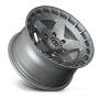 Aluminum Wheels 20X9 Warp D734 6 On 135 Matte Gunmetal Gray 87.1 Bore 20 Offset Fuel Off Road Wheels
