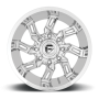 Aluminum Wheels 20X10 Lockdown D746 8 On 165.1 Chrome 125.1 Bore -18 Offset Fuel Off Road Wheels