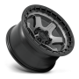 Aluminum Wheels 18X9 Block D752 6 On 135 Gunmetal Gray/Black Ring 87.1 Bore -12 Offset 6 Spoke Fuel Off Road Wheels