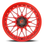 Aluminum Wheels 20X9 Trigger D758 6 On 135 Candy Red 87.1 Bore 1 Offset Fuel Off Road Wheels