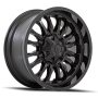 Aluminum Wheels 22X12 Arc D796 8 On 170 Matte Black W/ Gloss Black Lip 125.1 Bore -44 Offset Fuel Off Road Wheels
