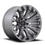 Aluminum Wheels 20X10 Quake D830 5 On 139.7 Platinum Gray 78.1 Bore -18 Offset Fuel Off Road Wheels