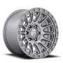 Aluminum Wheels 20X9 Cycle D833 6 On 139.7 Platinum Gray 106.1 Bore 1 Offset Fuel Off Road Wheels