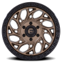 Aluminum Wheels 18X9 Runner OR D841 6 On 114.3 Bronze/Black Ring 66.06 Bore 1 Offset Fuel Off Road Wheels