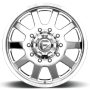 Dually Wheels 20X8.25 FF09D Dually DE09 PO 10 On 225 Polished 170.1 Bore 105 Offset Front Dually Fuel Off Road Wheels