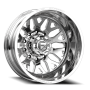 Dually Wheels 20X8.25 FF19D Dually DE19 PO 10 On 225 Polished 170.1 Bore -202 Offset Outer Dually Fuel Off Road Wheels