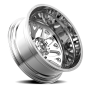 Dually Wheels 20X8.25 FF19D Dually DE19 PO 10 On 225 Polished 170.1 Bore -202 Offset Outer Dually Fuel Off Road Wheels