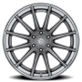 Aluminum Wheels 22X12 Burn FC403AP 6 On 139.7 Platinum Silver Chrome Lip 106.1 Bore -44 Offset Fuel Off Road Wheels