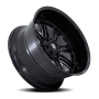 Aluminum Wheels 20X10 Darkstar FC853BE 5 On 114.3/5 On 127 Gloss Black/Milled 78.1 Bore -18 Offset Fuel Off Road Wheels