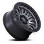Aluminum Wheels 20X9 Rincon SBL FC857AB 6 On 139.7 Matte Gunmetal Gray Matte Black Lip 106.1 Bore 1 Offset Fuel Off Road Wheels