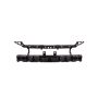 FRONT BUMPER COVER W/FOG LAMPS; MATTE BLACK CHEVROLET IMPALA 06-13