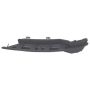 RH FRONT BUMPER INSERT FOG LAMP OPENING COVER BLACK W/ BLACK MOLDING MALIBU LS 10-12