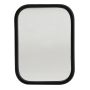 GROTE LIGHTING 12072 Rolled-Rim Mirror with Ball Swivel, Black
