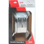 GROTE LIGHTING 12113-5 Below-Eye-Level Mirrors, Stainless Steel