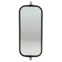 GROTE LIGHTING 16092 OEM-Style Flat Ribbed-Back West Coast Mirror, Black