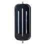 GROTE LIGHTING 16093 OEM-Style Flat Ribbed-Back West Coast Mirror, Stainless Steel
