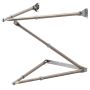 GROTE LIGHTING 22013 West Coast Mirror Bracket Assembly, Stainless Steel