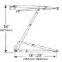 GROTE LIGHTING 22013 West Coast Mirror Bracket Assembly, Stainless Steel