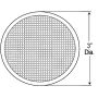 GROTE LIGHTING 40053 Round Stick-On Reflector, Amber