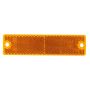 GROTE LIGHTING 40133 Mini Stick-On / Screw-Mount Rectangular Reflectors, Amber