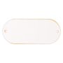 GROTE LIGHTING 41043 Oval Reflector, Amber