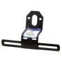 GROTE LIGHTING 43022-5 Universal Steel Offset License Plate Bracket, Black