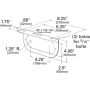 GROTE LIGHTING 43362 Mounting Bracket For 6