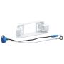 GROTE LIGHTING 43370 Rail-Mount Bracket For Small Rectangular Lights, White Kit (42131 + 67050)