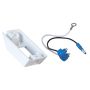GROTE LIGHTING 43380 Header-Mount Bracket For Small Rectangular Lights, White Kit (42141 + 67050)