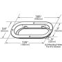 GROTE LIGHTING 43723 Theft-Resistant Mounting Flange For 6