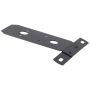 GROTE LIGHTING 43842 Universal License Plate Bracket, Black Enamel