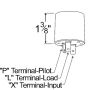 GROTE LIGHTING 44820 3 Pin Flashers, 10 Light Electromechanical