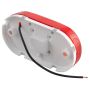 GROTE LIGHTING 45262 Two-Bulb Oval Pigtail-Type Clearance Marker Lights, Optic Lens