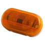 GROTE LIGHTING 45263 Two-Bulb Oval Pigtail-Type Clearance Marker Lights, Optic Lens