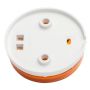 GROTE LIGHTING 45413 CLR/MKR LAMP,YEL,RND SRFCEMNT,SNGL BULB