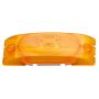 GROTE LIGHTING 45443 Two-Bulb Turtleback® Clearance Marker Lights, No-Splice, Optic Lens, Amber