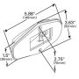 GROTE LIGHTING 45503 Ford® Light Duty Cab Marker Light, PC Rated