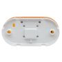 GROTE LIGHTING 45933 Two-Bulb Oval Pigtail-Type Clearance Marker Lights, Built-in Reflector