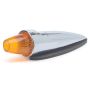 GROTE LIGHTING 45993 CAB MKR,YEL/CHRM SHOCK MNT TORPEDO STYLE