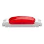 GROTE LIGHTING 46902 SuperNova® Thin-Line LED Clearance Marker Lights, White Body - Red Lens