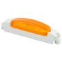 GROTE LIGHTING 46903 SuperNova® Thin-Line LED Clearance Marker Lights, White Body - Amber Lens