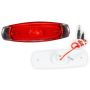 GROTE LIGHTING 47252 SuperNova® Low-Profile LED Clearance Marker Lights, w/ Bezel