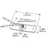 GROTE LIGHTING 47262 SuperNova® Low-Profile LED Clearance Marker Lights, w/out Bezel