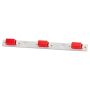 GROTE LIGHTING 49112-5 Economy Light Bars, Red, Retail Pack