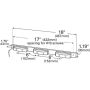 GROTE LIGHTING 49132 Aluminum Light Bar, Thin-line bar