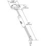 GROTE LIGHTING 49372 CLR/MKR,RED,MCRNV LED,DUAL INT,P2,W/GRMT