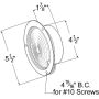 GROTE LIGHTING 50232-5 Economy Steel Lights, Double Contact
