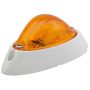 GROTE LIGHTING 52063 Small Aerodynamic Combination Marker Side Turn Lights, White Base